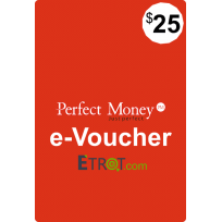 $25 Perfect Money e-Voucher