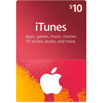 $10 Apple iTunes Gift Card (US | Scan)